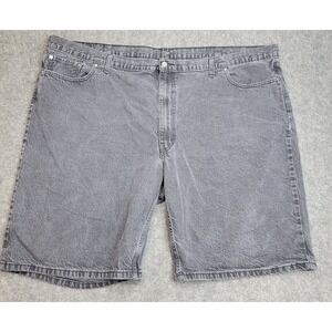Levis Denim Shorts Mens 56 Gray Big & Tall Work Casual Weekend Dad Chill BBQ